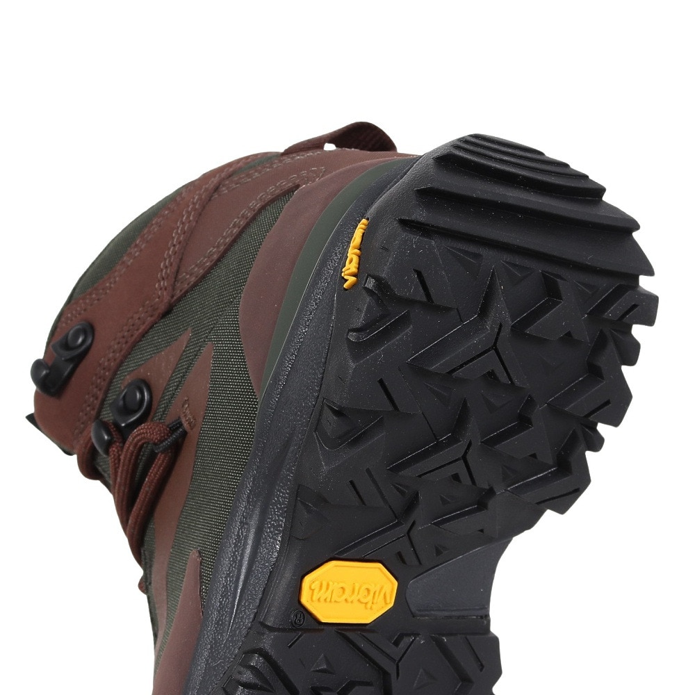 ザ・ノース・フェイス（THE NORTH FACE）（レディース）トレッキングシューズ 登山靴 クレストン ハイク ミッド ウォータープルーフ NFW52321 DK ダークグリーン 防水