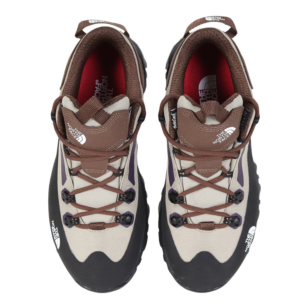 ザ・ノース・フェイス（THE NORTH FACE）（レディース）トレッキングシューズ 登山靴 クレストン ハイク ウォータープルーフ NFW52410 DK ダークグリーン