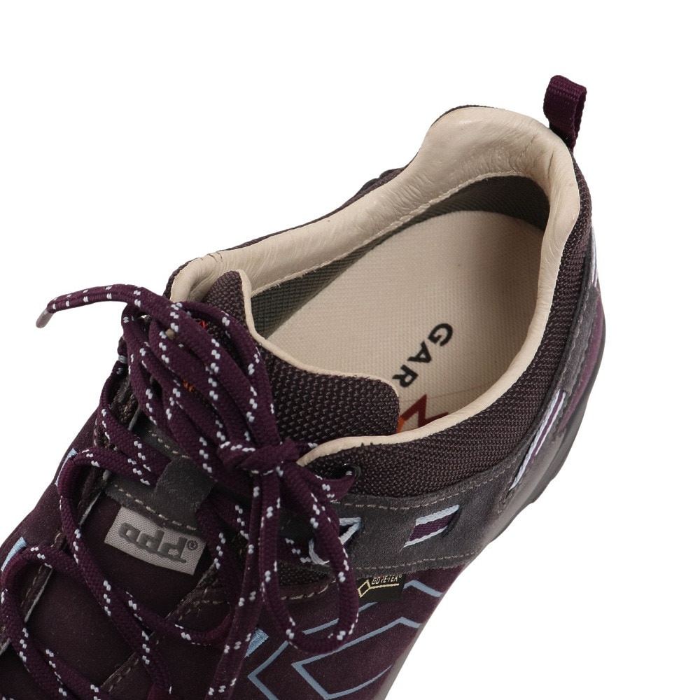 ガルモント（GARMONT）（レディース）ゴアテックス トレッキングシューズ ローカット 登山靴 SANTIAGO LOW GTX W 481241/616 パープル 防水 軽量