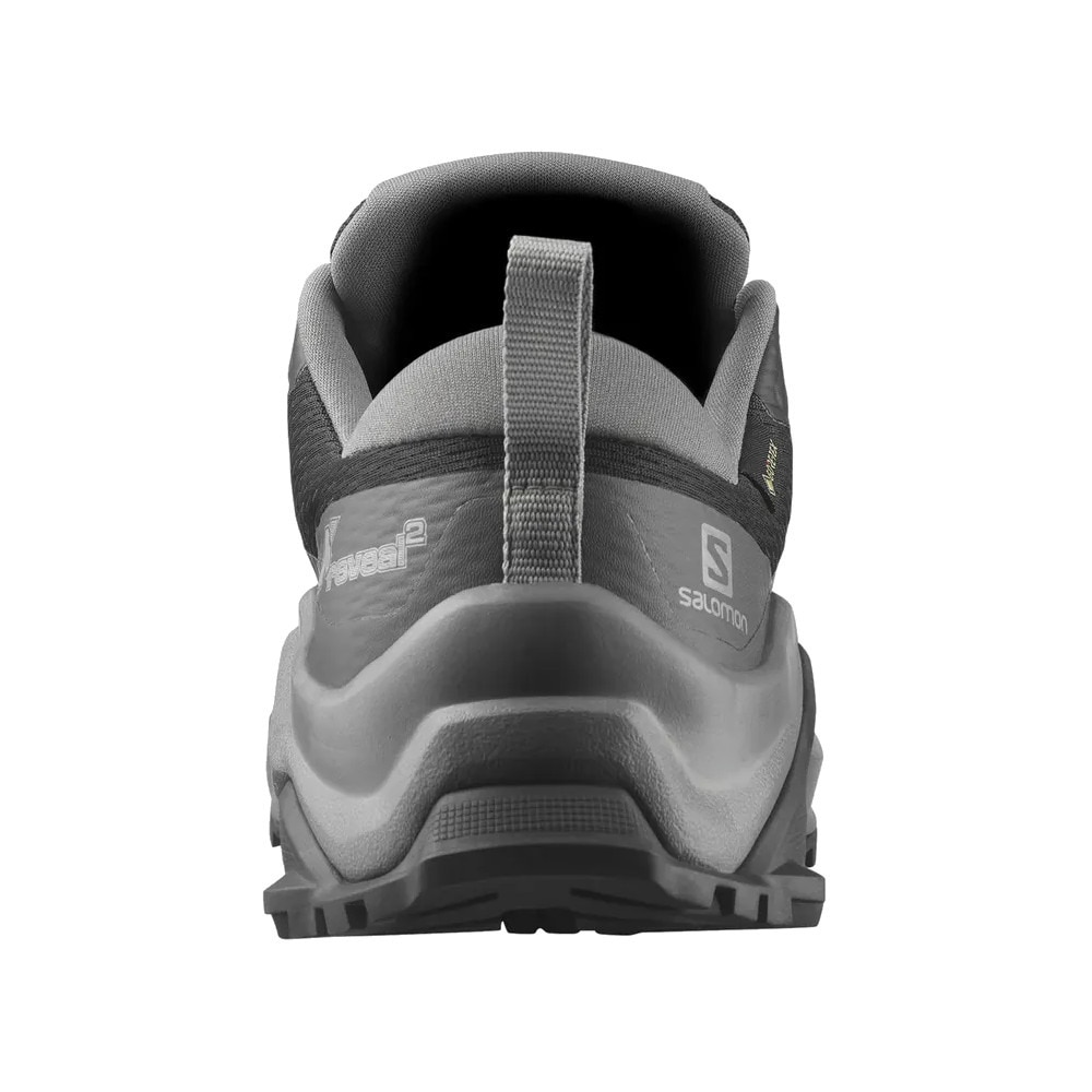 サロモン（SALOMON）（レディース）ゴアテックス トレッキングシューズ ローカット 登山靴 エックス リヴェール ２ L41623900 ブラック
