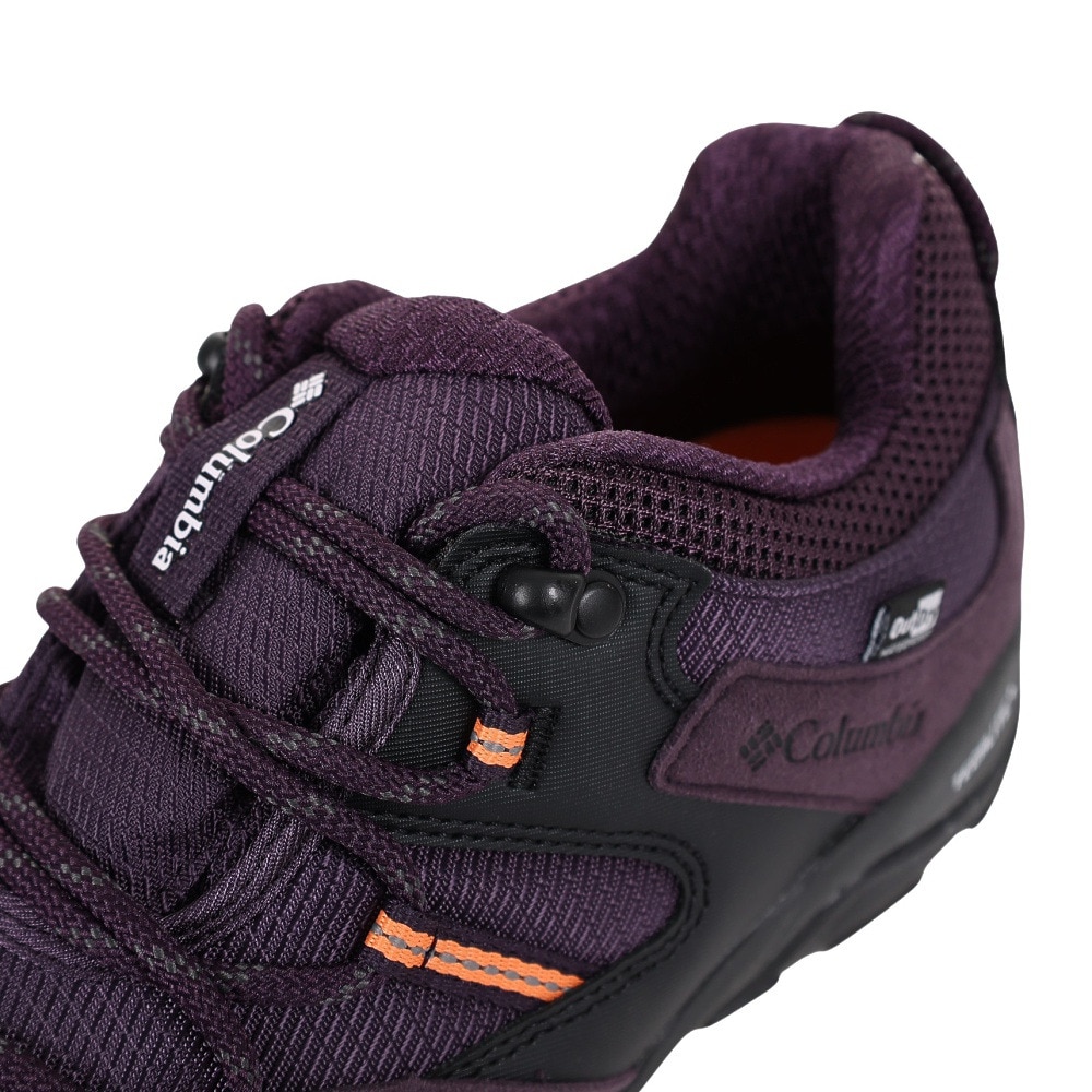 コロンビア（Columbia）（レディース）トレッキングシューズ 登山靴 セイバーファイブ ロー アウトドライ ワイド YK4134 507 パープル 防水