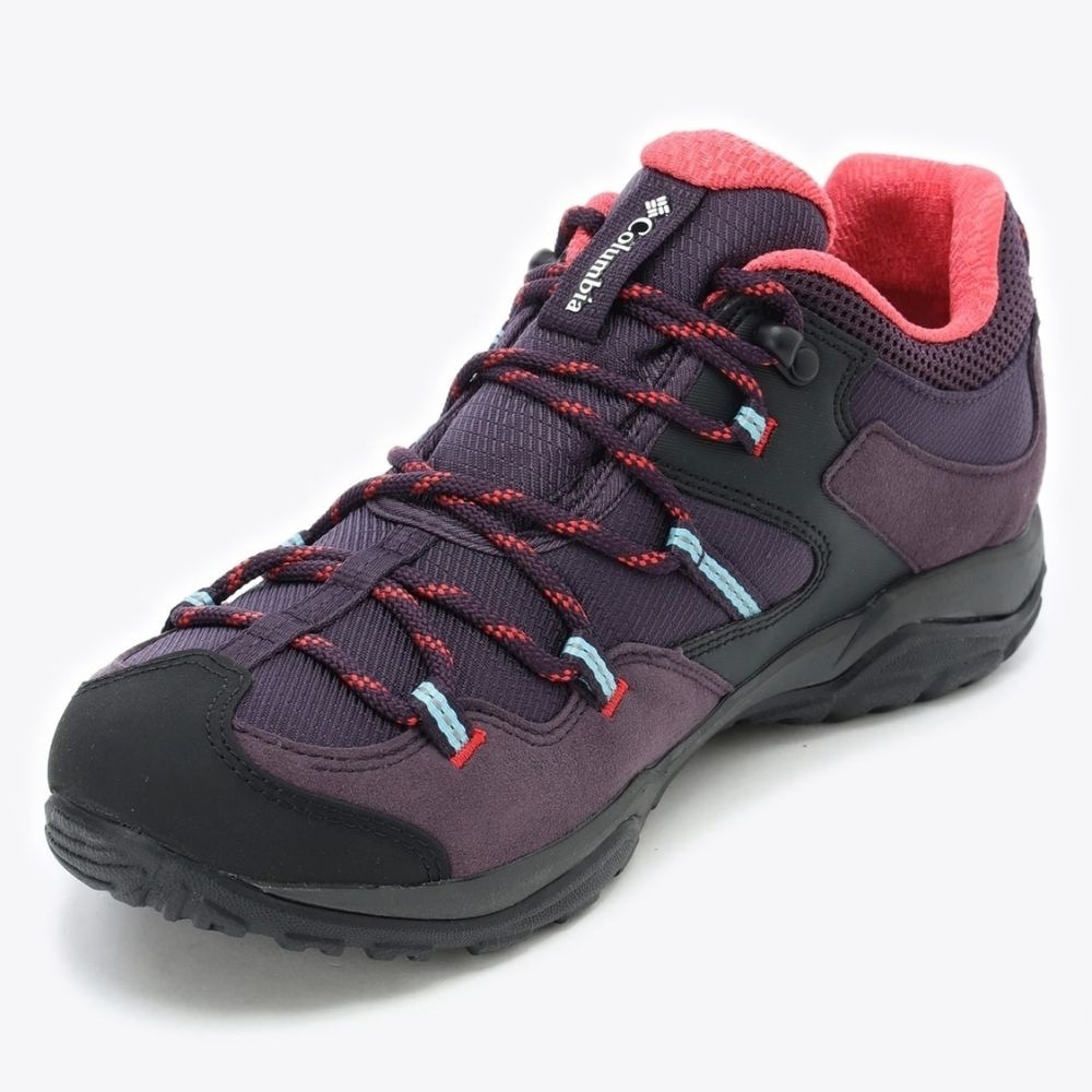 コロンビア（Columbia）（レディース）セイバー5ロウアウトドライ Dark Plum YL4134 506 ハイキング トレッキング アウトドア 登山靴 防水透湿