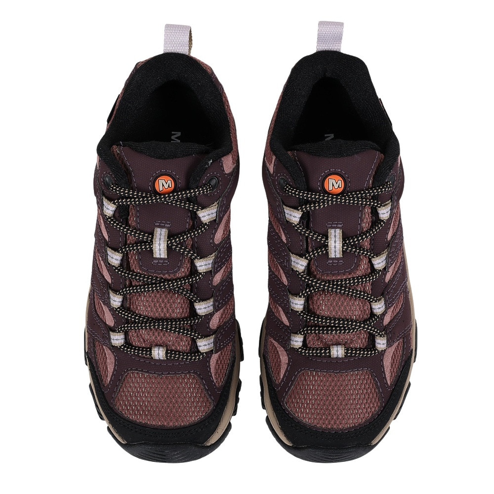 メレル（MERRELL）（レディース）トレッキングシューズ ローカット MOAB 3 シンセティック ゴアテックス 500190 BURGUNDY/BURLWOOD バーガンディ ビブラムソール