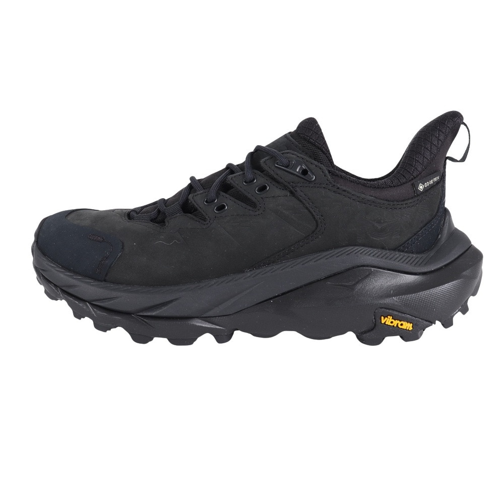 ホカ（HOKA）（レディース）トレッキングシューズ ローカット 登山靴 カハ 2 ロー GTX 1123191-BBLC ブラック ゴアテックス 防水