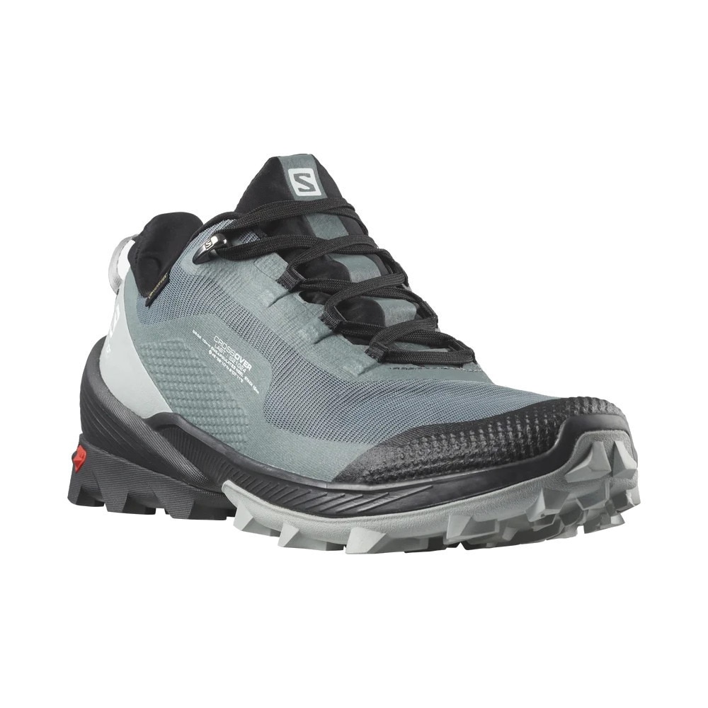 サロモン（SALOMON）（レディース）トレッキングシューズ ローカット CROSS OVER GORE-TEX ゴアテックス L41735700 防水 耐水