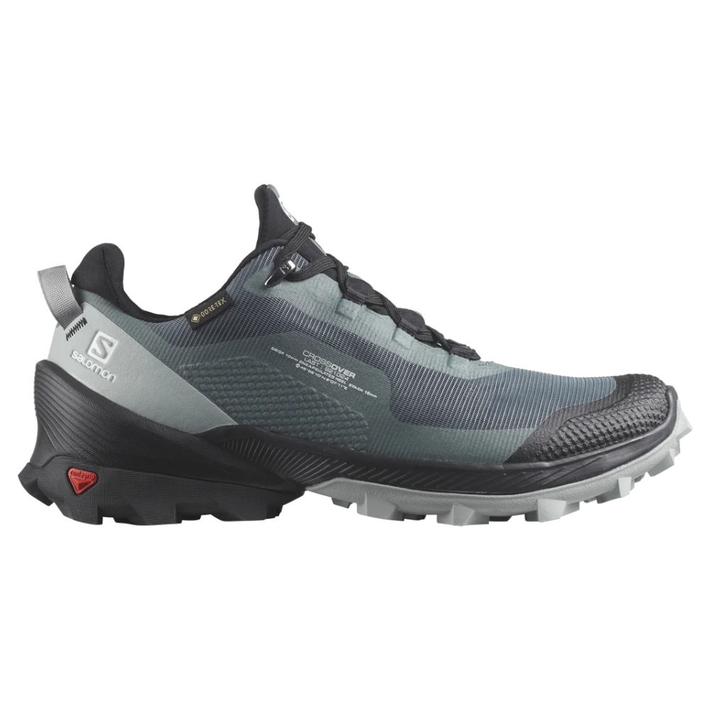 サロモン（SALOMON）（レディース）トレッキングシューズ ローカット CROSS OVER GORE-TEX ゴアテックス L41735700 防水 耐水