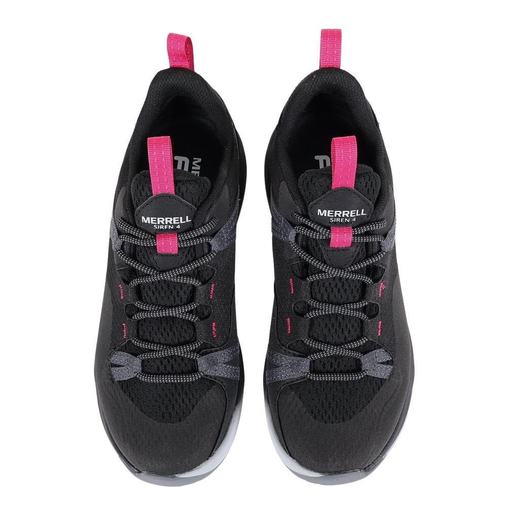 メレル（MERRELL）（レディース）ゴアテックス トレッキングシューズ ローカット 登山靴 サイレン 4 037274 BLK