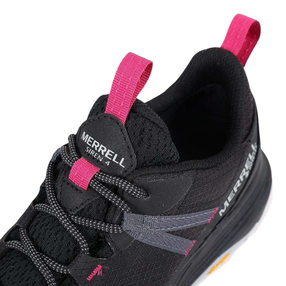 メレル（MERRELL）（レディース）トレッキングシューズ ローカット 登山靴 サイレン 4 ゴアテックス 037274 BLK ブラック