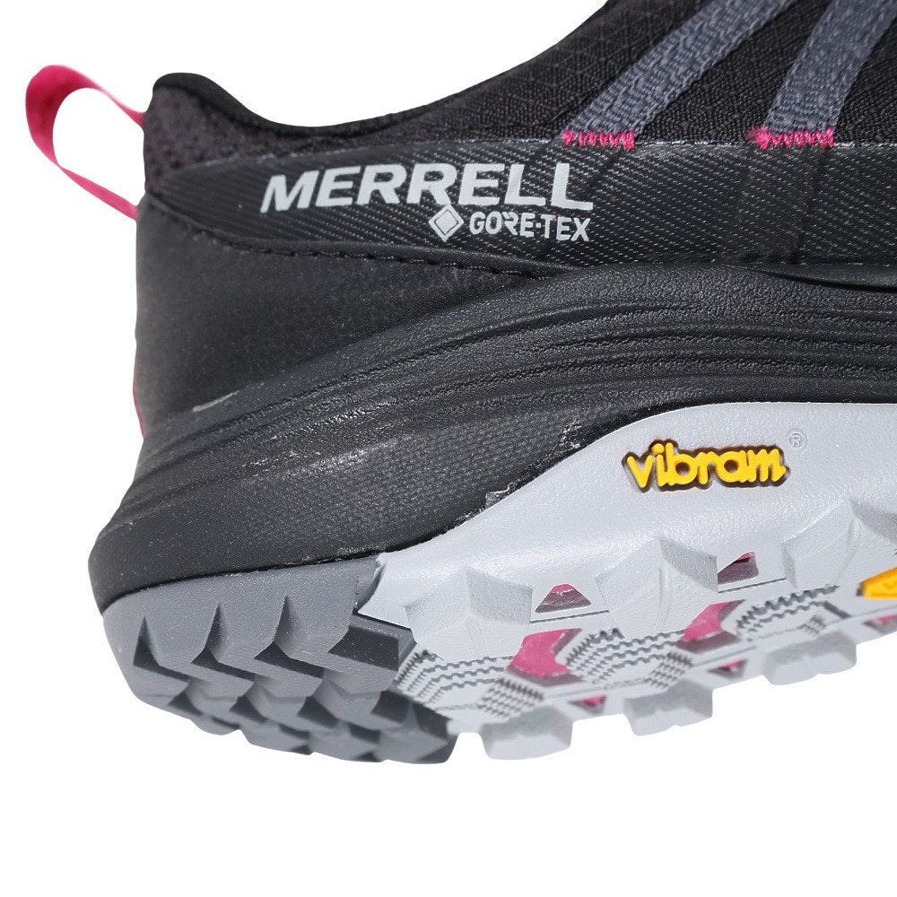 メレル（MERRELL）（レディース）トレッキングシューズ ローカット 登山靴 サイレン 4 ゴアテックス 037274 BLK ブラック