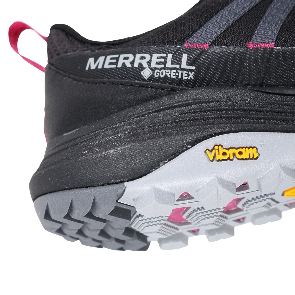 メレル（MERRELL）（レディース）ゴアテックス トレッキングシューズ ローカット 登山靴 サイレン 4 037274 BLK