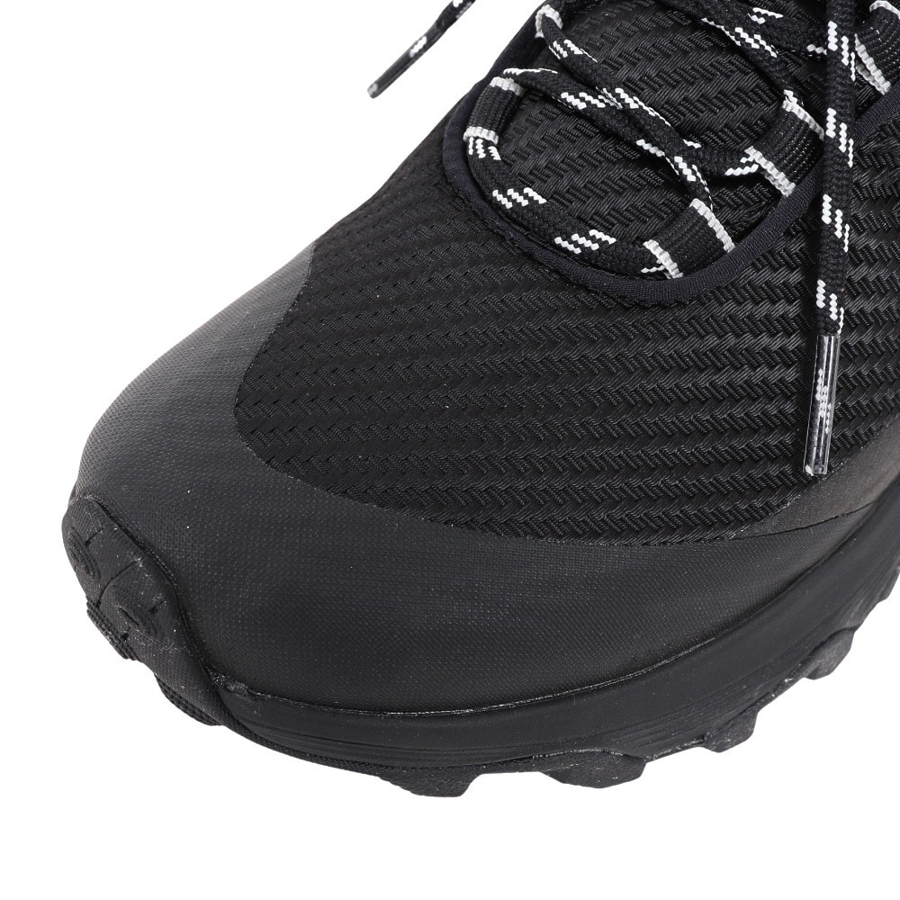 メレル（MERRELL）（レディース）ゴアテックス トレッキングシューズ ローカット 登山靴 モアブ スピード ストーム 067670 BLK ビブラムソール