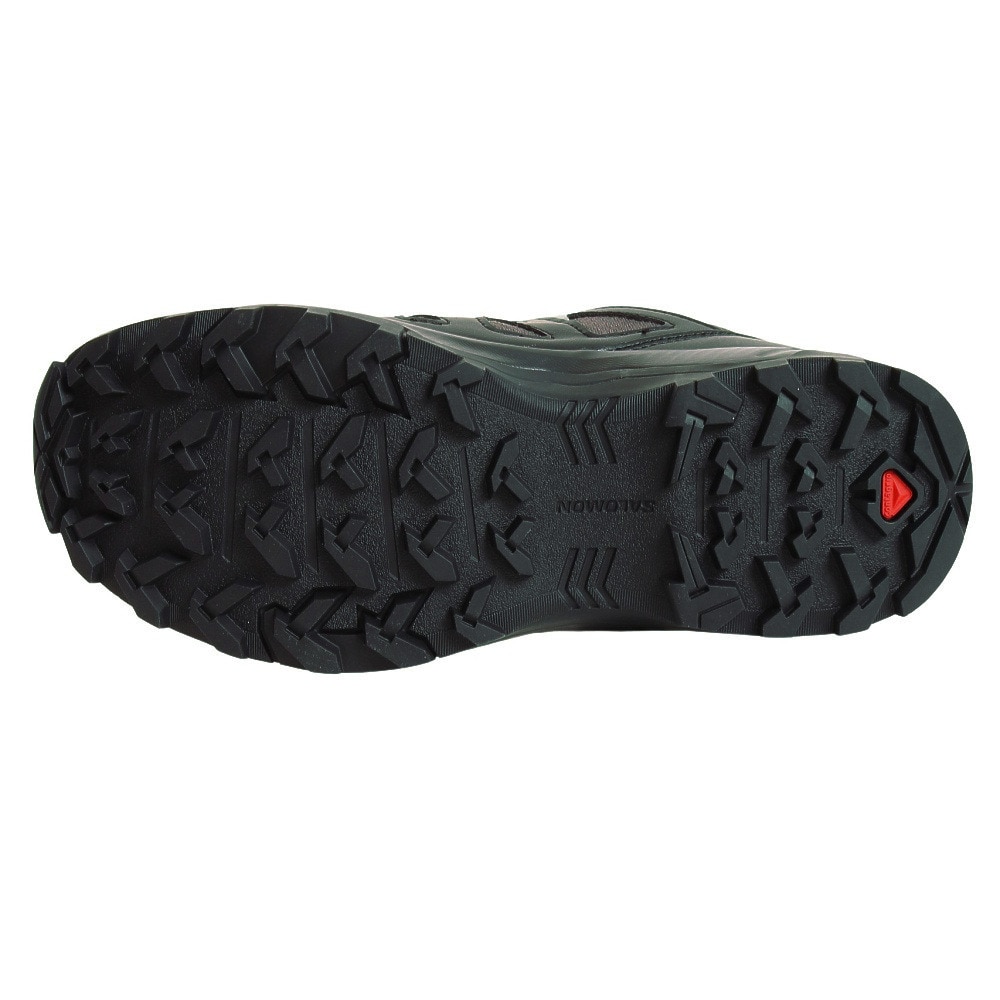 サロモン（SALOMON）（レディース）ゴアテックス トレッキングシューズ ローカット 登山靴 X BRAZE エックス ブレイズ L47180700 MGNT/B グレー
