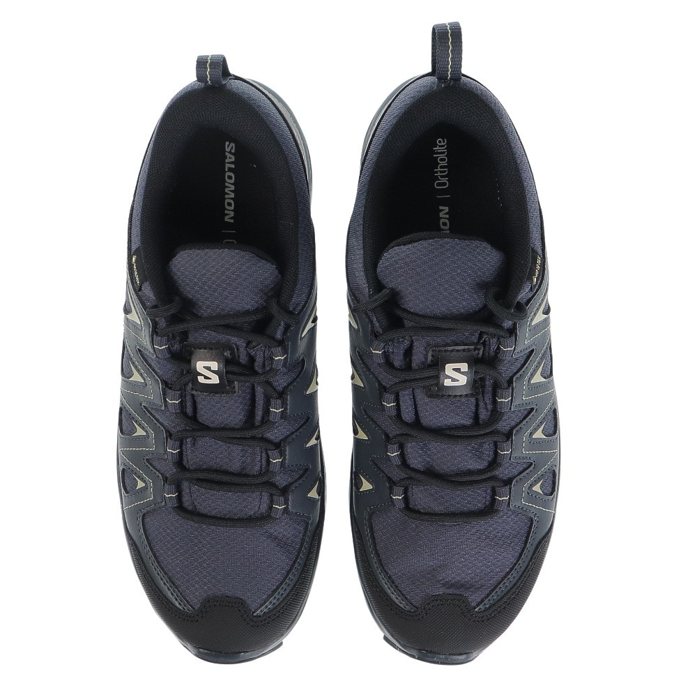 サロモン（SALOMON）（レディース）ゴアテックス トレッキングシューズ ローカット 登山靴 X BRAZE GTX W エックス ブレイズ L47180800 グレー