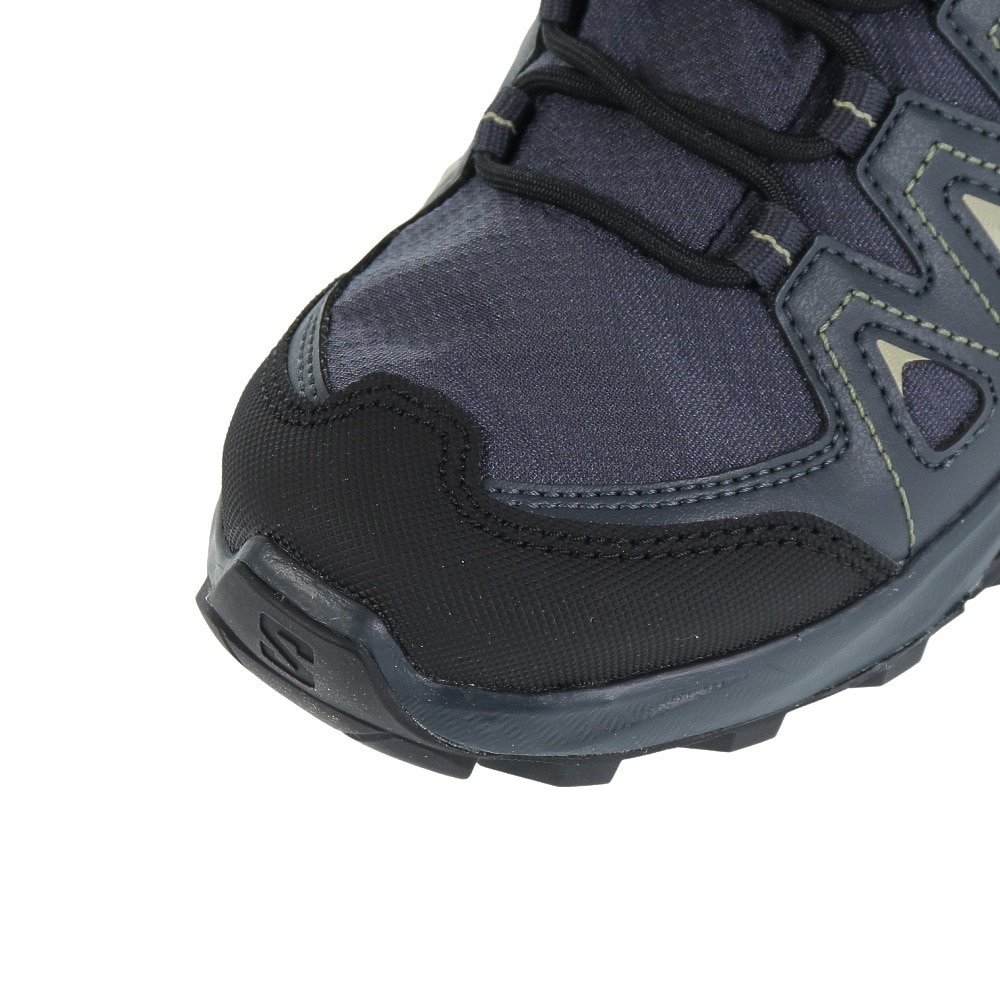 サロモン（SALOMON）（レディース）トレッキングシューズ ローカット 登山靴 X BRAZE ゴアテックス W INDIA L47180800 グレー