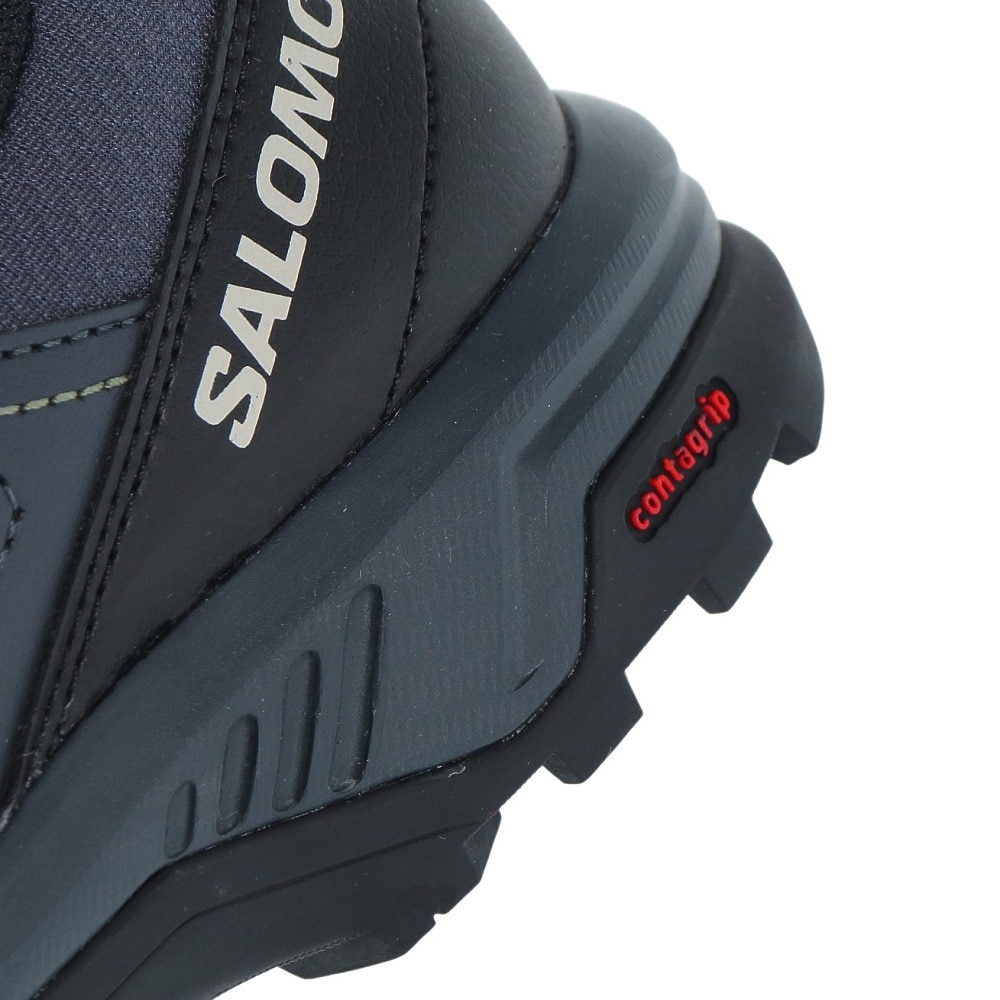 サロモン（SALOMON）（レディース）トレッキングシューズ ローカット 登山靴 X BRAZE ゴアテックス W INDIA L47180800 グレー