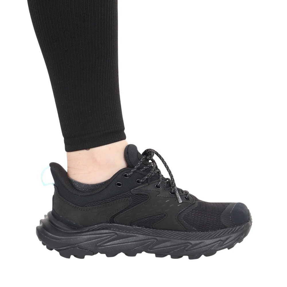 ホカ（HOKA）（レディース）ゴアテックス トレッキングシューズ ローカット 登山靴 アナカパ 2 ロー GTX 1142830-BBLC ブラック