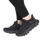 ホカ（HOKA）（レディース）トレッキングシューズ ローカット 登山靴 アナカパ 2 ロー GTX 1142830-BBLC ブラック