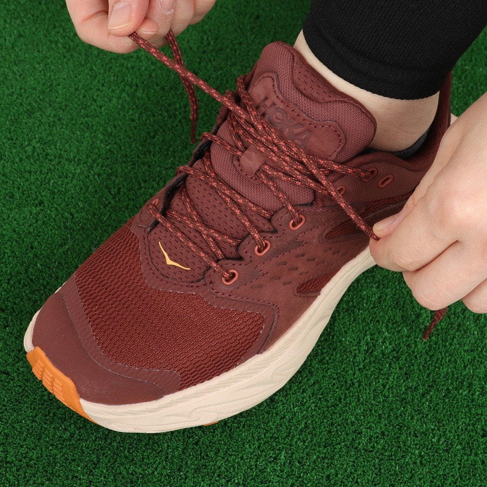 ホカ（HOKA）（レディース）ゴアテックス トレッキングシューズ ローカット 登山靴 アナカパ 2 ロー GTX 1142830-SERT ブラウン