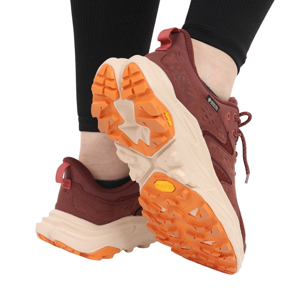 ホカ（HOKA）（レディース）ゴアテックス トレッキングシューズ ローカット 登山靴 アナカパ 2 ロー GTX 1142830-SERT ブラウン