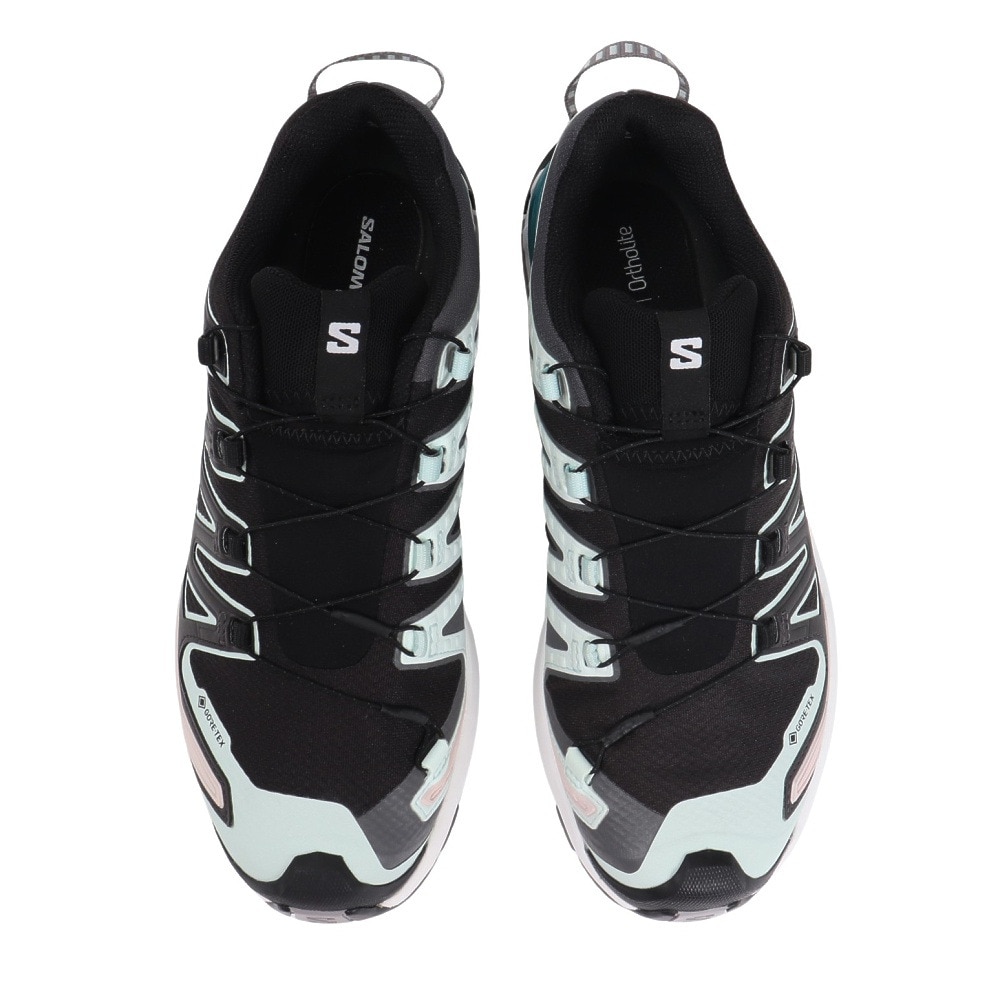 サロモン（SALOMON）（レディース）ゴアテックス トレッキングシューズ ローカット 登山靴 XA PRO 3D V9 GORE-TEX L47119100 ブラック