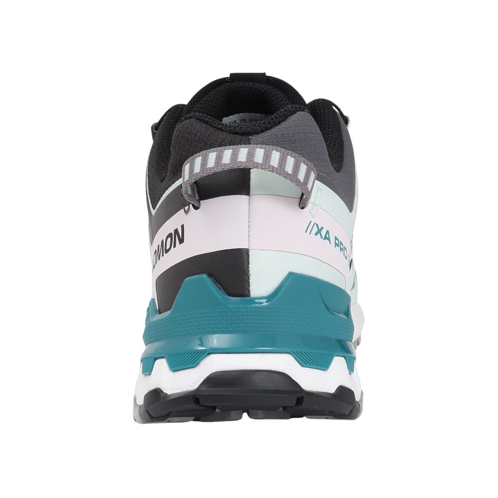 サロモン（SALOMON）（レディース）ゴアテックス トレッキングシューズ ローカット 登山靴 XA PRO 3D V9 GORE-TEX L47119100 ブラック