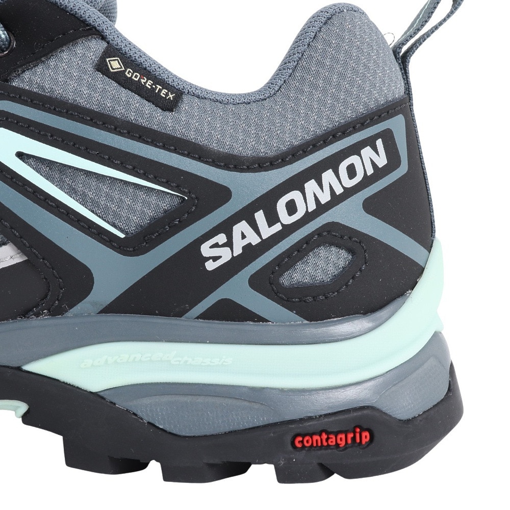 サロモン（SALOMON）（レディース）トレッキングシューズ ローカット 登山靴 X ウルトラパイオニア GORE-TEX L47170200 ブルー