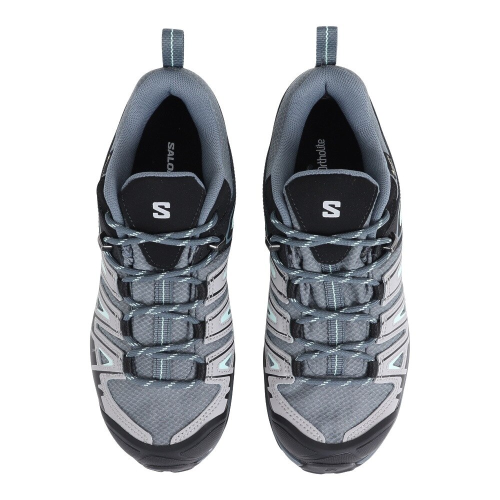 サロモン（SALOMON）（レディース）トレッキングシューズ ローカット 登山靴 X ウルトラパイオニア GORE-TEX L47170200 ブルー★★★