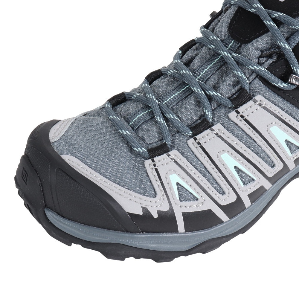 サロモン（SALOMON）（レディース）トレッキングシューズ ローカット 登山靴 X ウルトラパイオニア GORE-TEX L47170200 ブルー