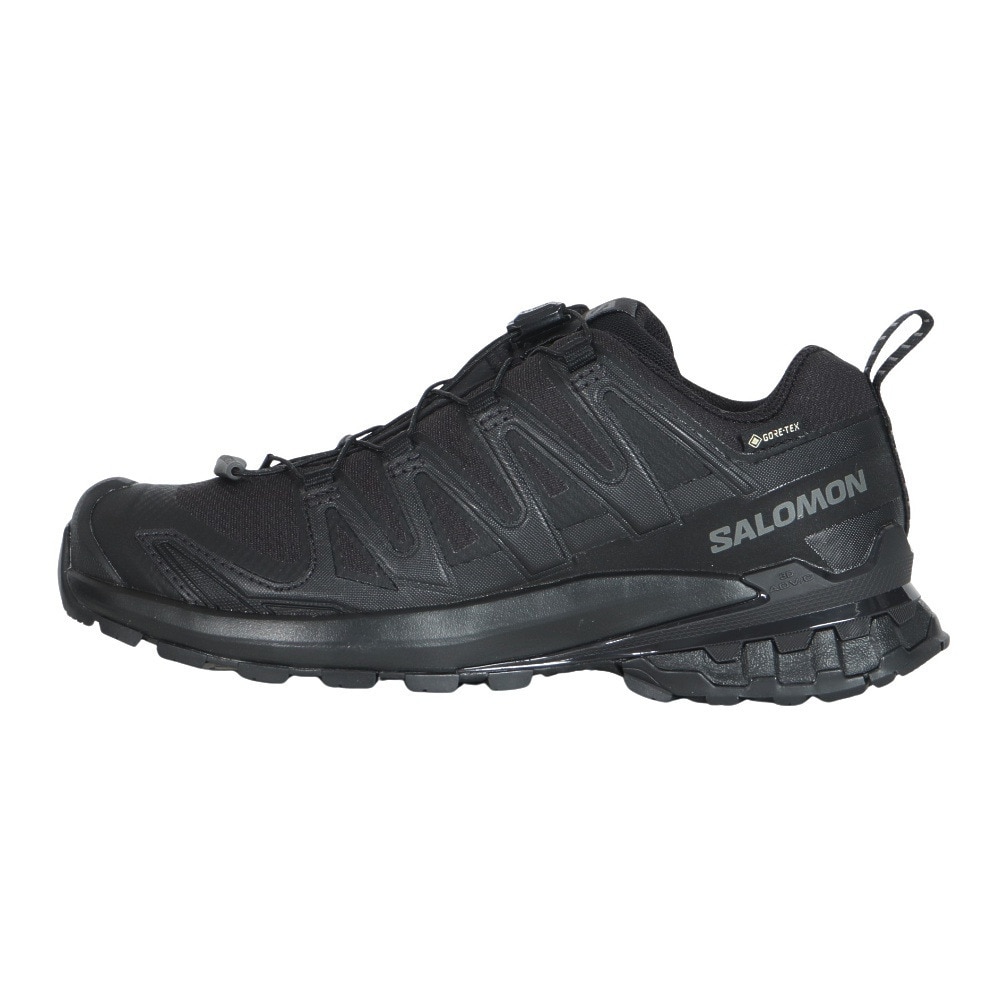 サロモン（SALOMON）（レディース）トレッキングシューズ ローカット 登山靴 XA PRO 3D V9 GORE-TEX L47270800 ブラック
