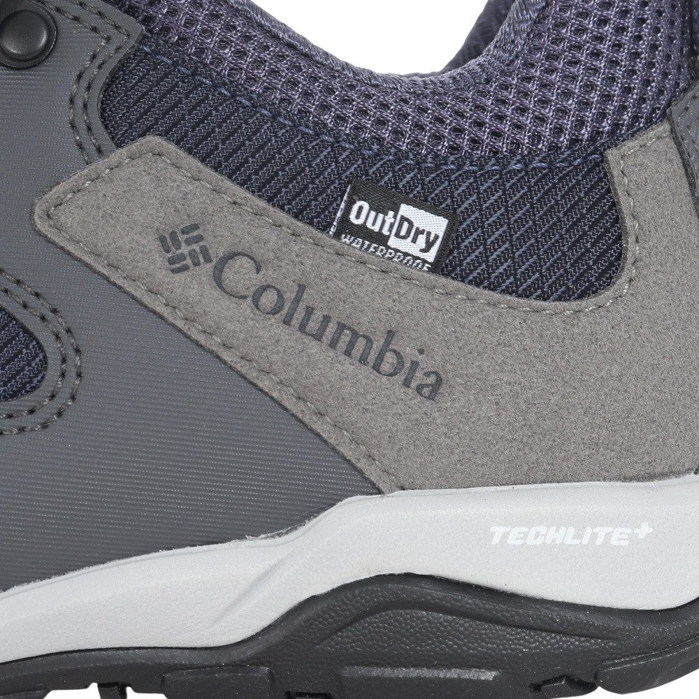 コロンビア（Columbia）（レディース）トレッキングシューズ 登山靴 セイバーファイブ ロー アウトドライ YL4134 467 ネイビー 防水