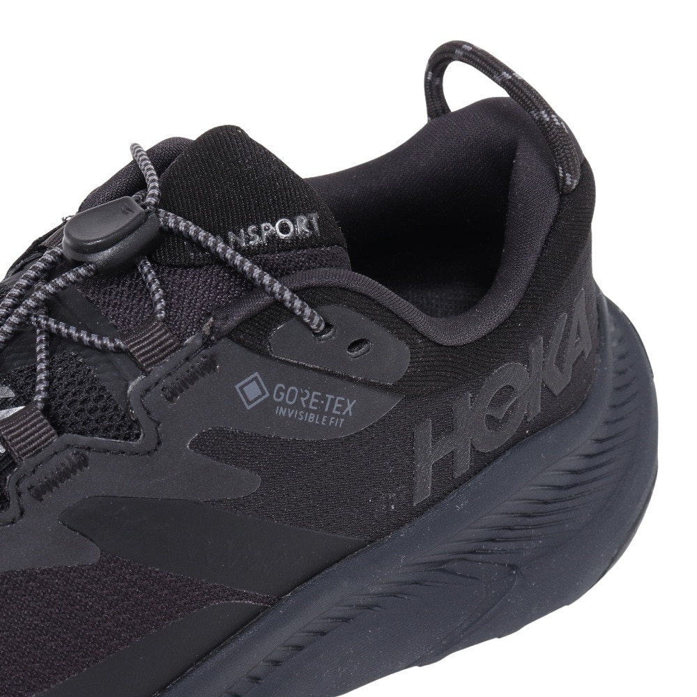 ホカ（HOKA）（レディース）ゴアテックス トレッキングシューズ ローカット 登山靴 トランスポート GTX 1133958-BBLC