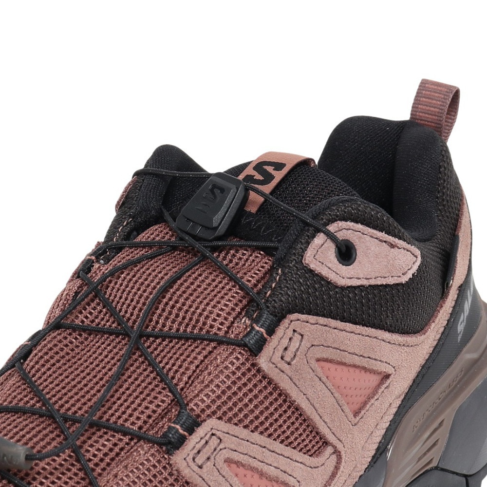 サロモン（SALOMON）（レディース）トレッキングシューズ ローカット 登山靴×ULTRA 360 レザー ゴアテックス L47571500