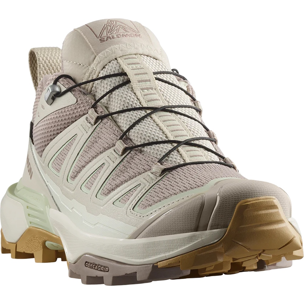 サロモン（SALOMON）（レディース）トレッキングシューズ X ULTRA 360 EDGE GORE-TEX L47817000 ベージュ