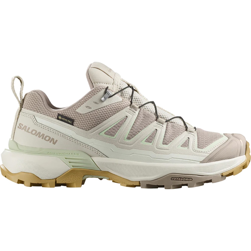 サロモン（SALOMON）（レディース）トレッキングシューズ X ULTRA 360 EDGE GORE-TEX L47817000 ベージュ