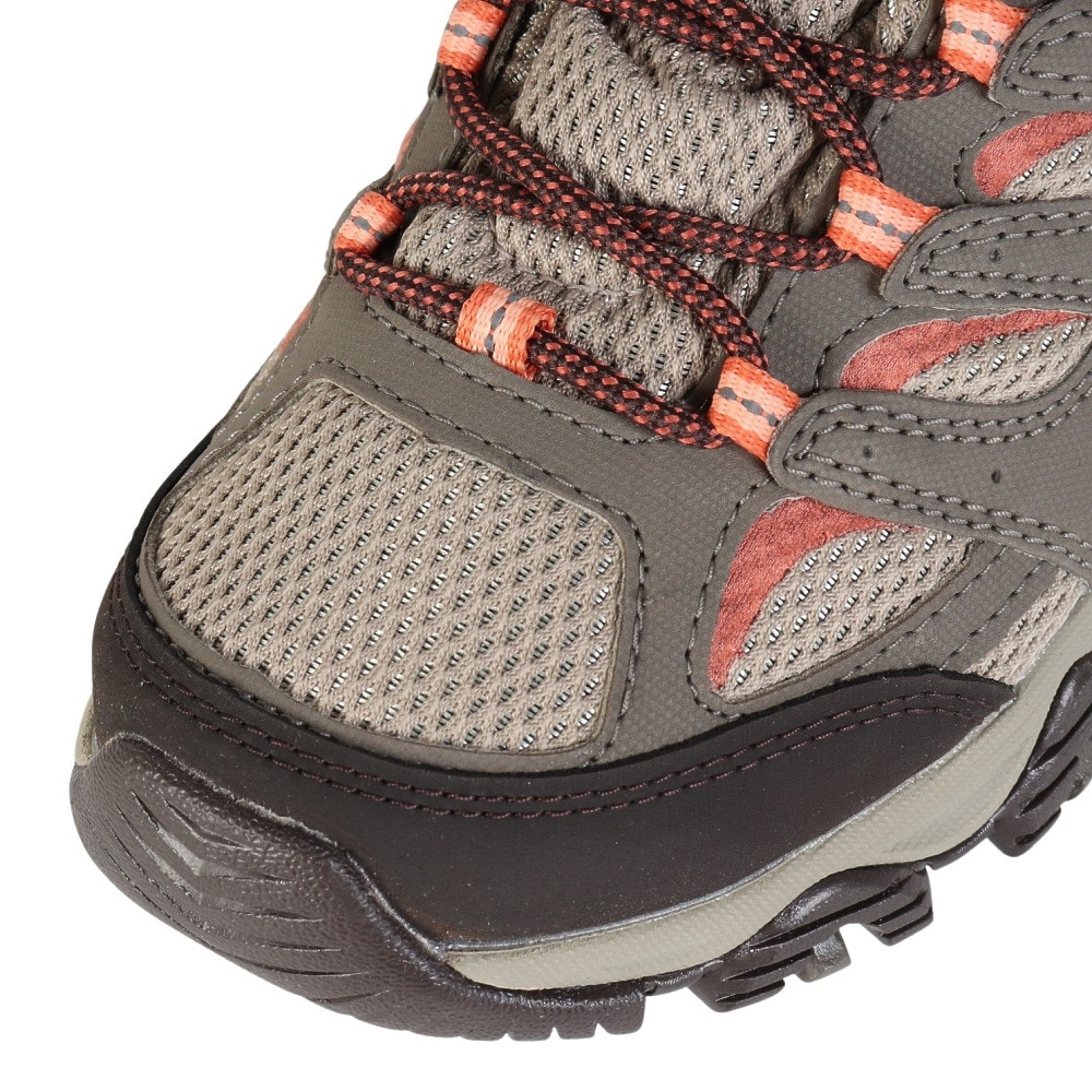 メレル（MERRELL）（レディース）トレッキングシューズ ローカット 登山靴 モアブ 3 シンセティック ゴアテックス ワイド 500644W BUNGEE CORD ベージュ