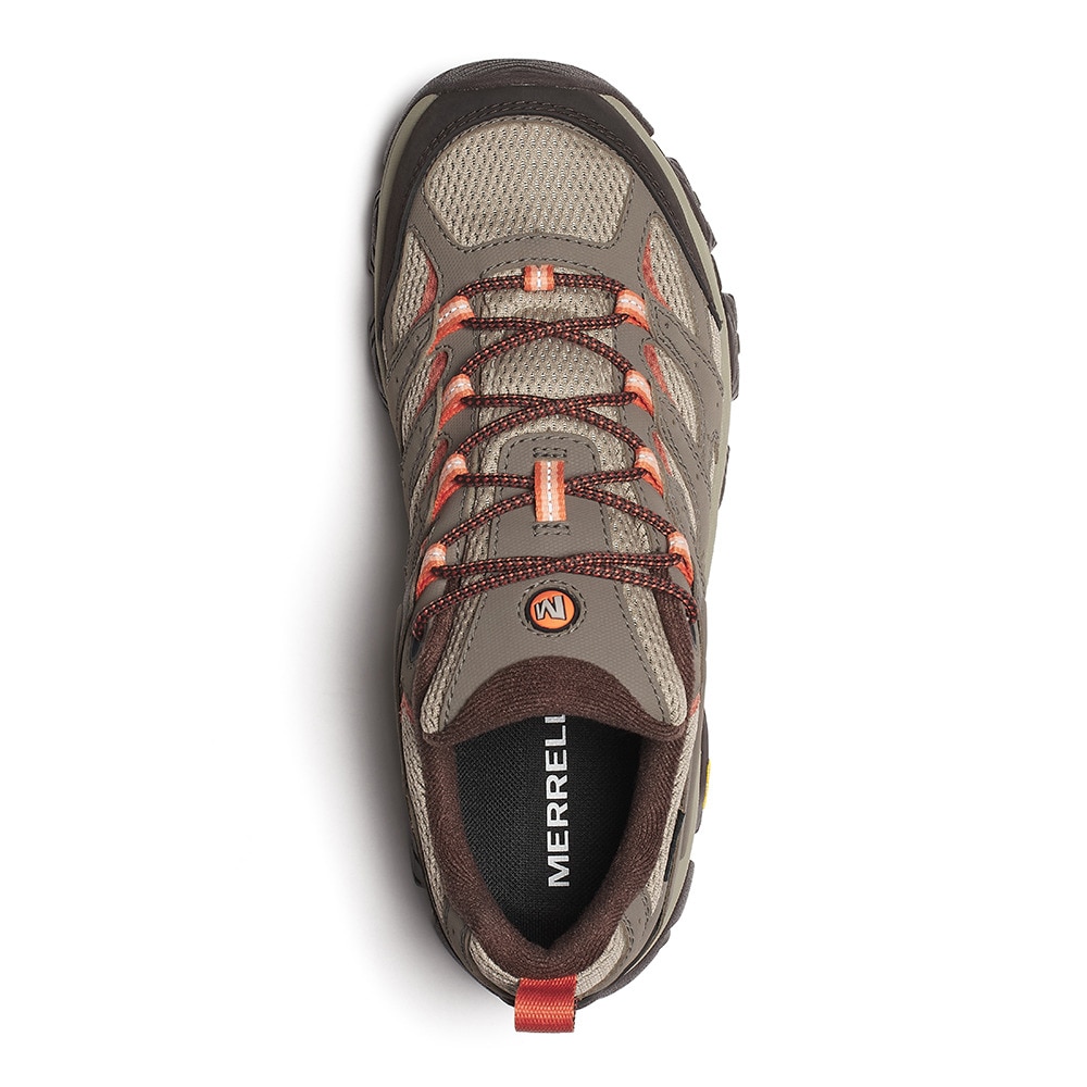 メレル（MERRELL）（レディース）トレッキングシューズ ローカット 登山靴 モアブ 3 シンセティック ゴアテックス ワイド 500644W BUNGEE CORD ベージュ