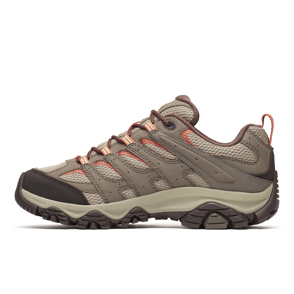 メレル（MERRELL）（レディース）トレッキングシューズ ローカット 登山靴 モアブ 3 シンセティック ゴアテックス ワイド 500644W BUNGEE CORD ベージュ