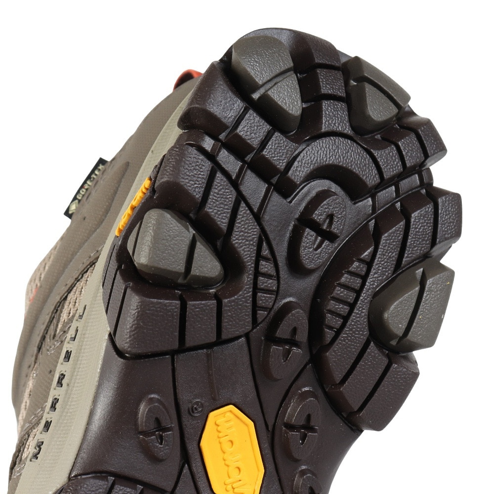 メレル（MERRELL）（レディース）トレッキングシューズ ローカット 登山靴 モアブ 3 シンセティック ゴアテックス ワイド 500644W BUNGEE CORD ベージュ