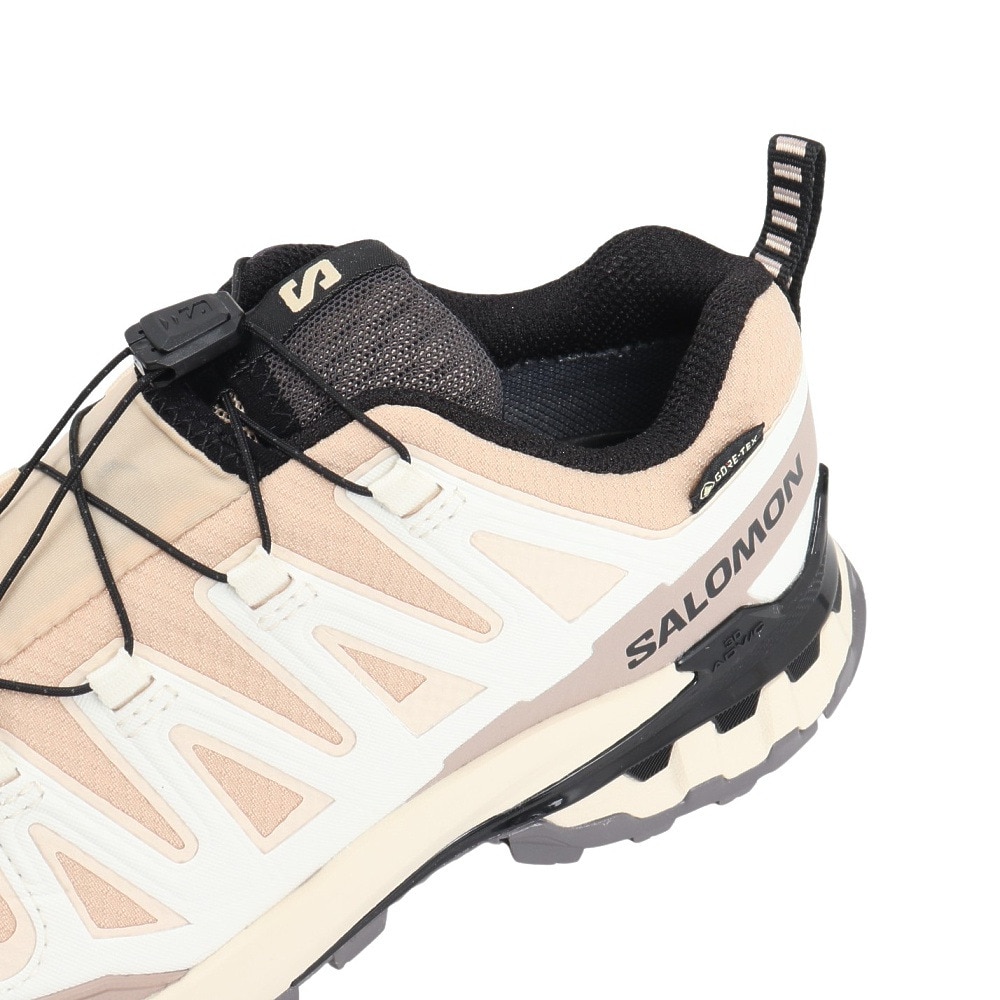 サロモン（SALOMON）（レディース）トレイルランニングシューズ XA PRO 3D V9 GORE-TEX L47817600 ベージュ×ブラック