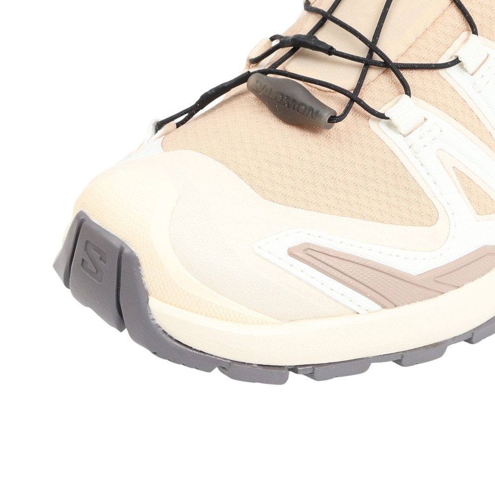 サロモン（SALOMON）（レディース）トレイルランニングシューズ XA PRO 3D V9 GORE-TEX L47817600 ベージュ×ブラック
