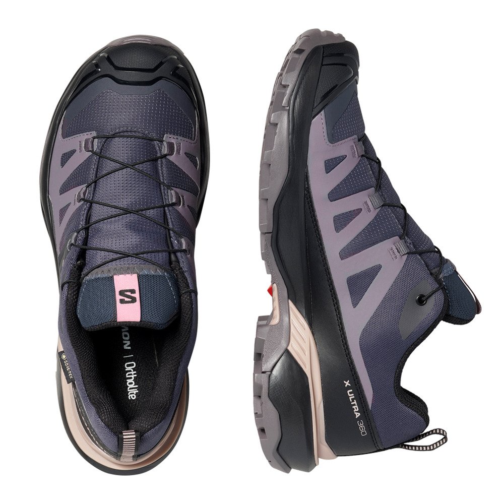 サロモン（SALOMON）（レディース）トレッキングシューズ ローカット 登山靴 X ULTRA 360 GORE-TEX L49102300