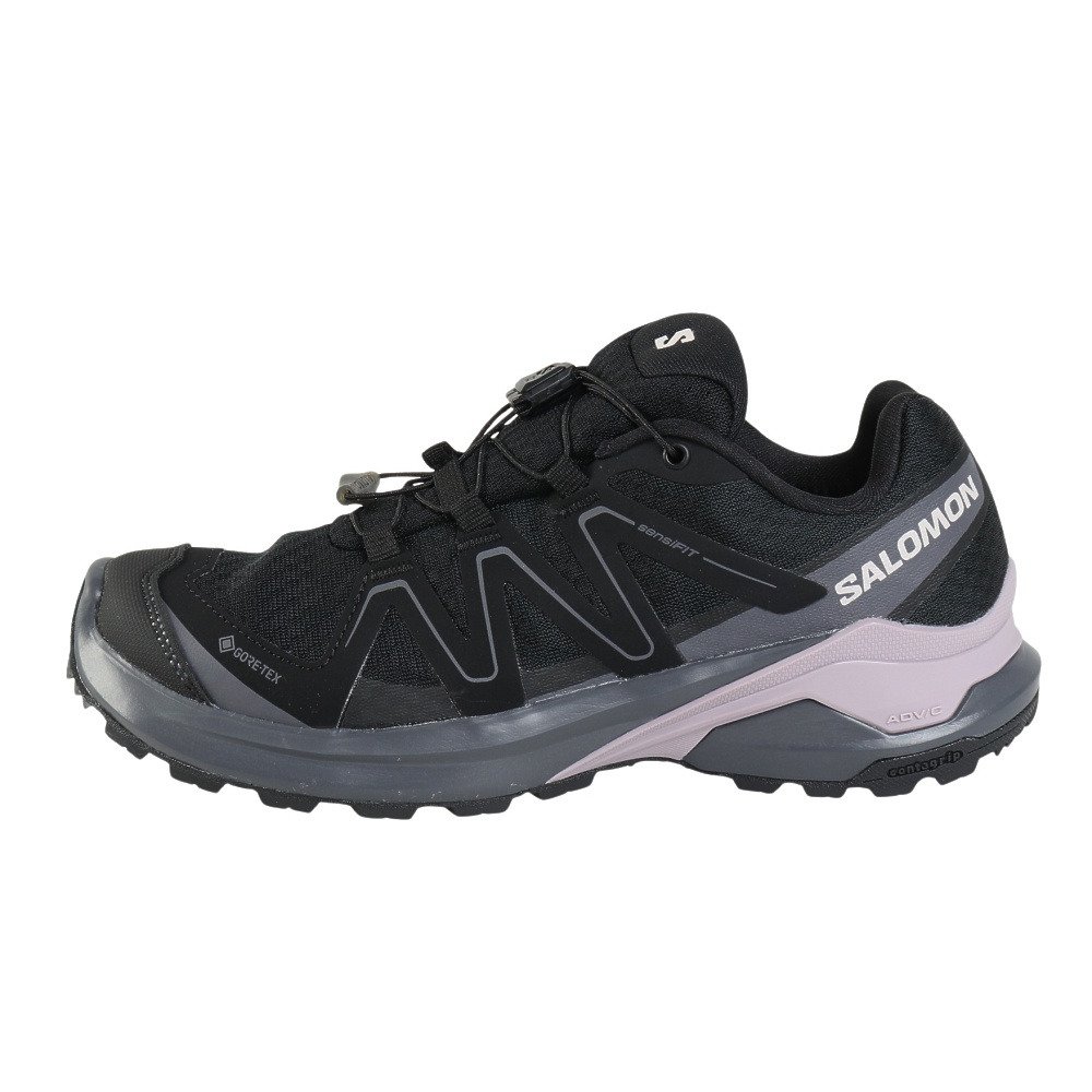 サロモン（SALOMON）（レディース）トレッキングシューズ ローカット 登山靴 EXAMOTION GORE-TEX L49135900