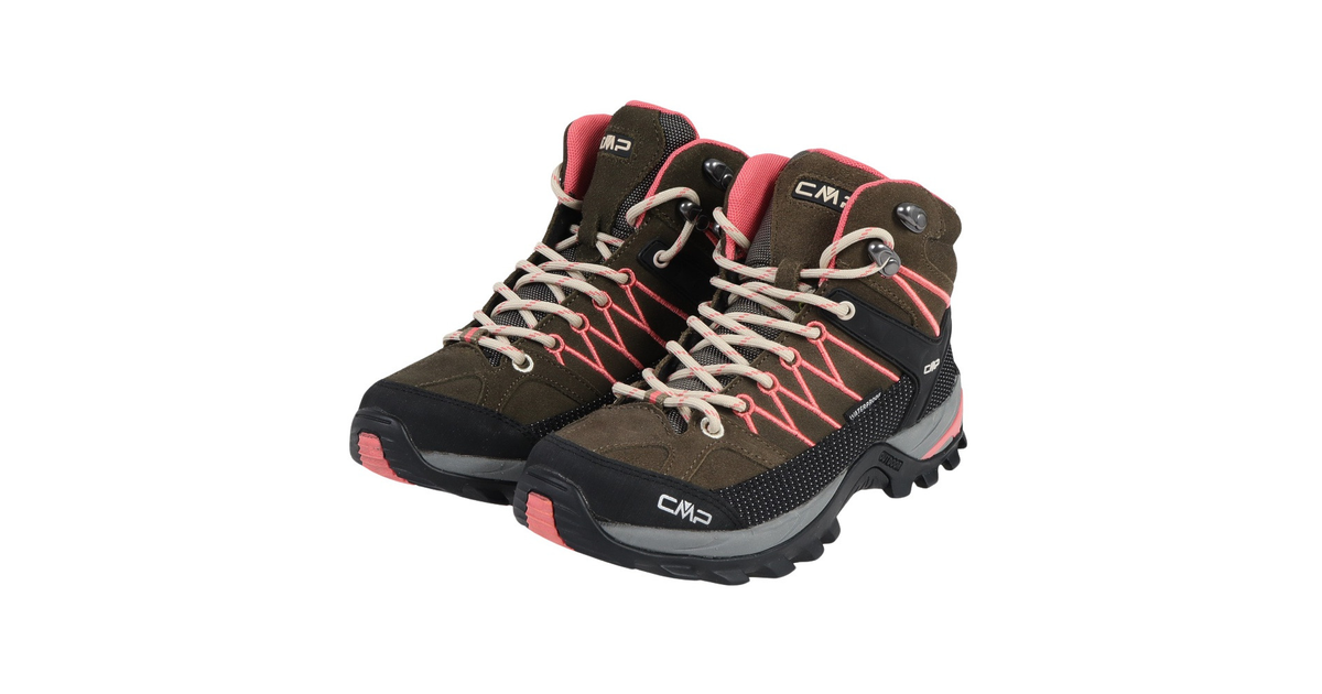 シーエムピー｜RIGEL MID WMN WP カーキ 3Q12946-11FE トレッキングシューズ 登山靴 ハイキング ブーツ アウトドア  キャンプ ハイカット 初心者 - アウトドア・キャンプ用品はエルブレス