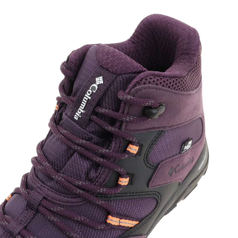 コロンビア（Columbia）（レディース）セイバー5ミッドアウトドライワイド Dark Plum YK2365 507ハイキングシューズ トレッキング アウトドア ウォーキング 登山靴 防水