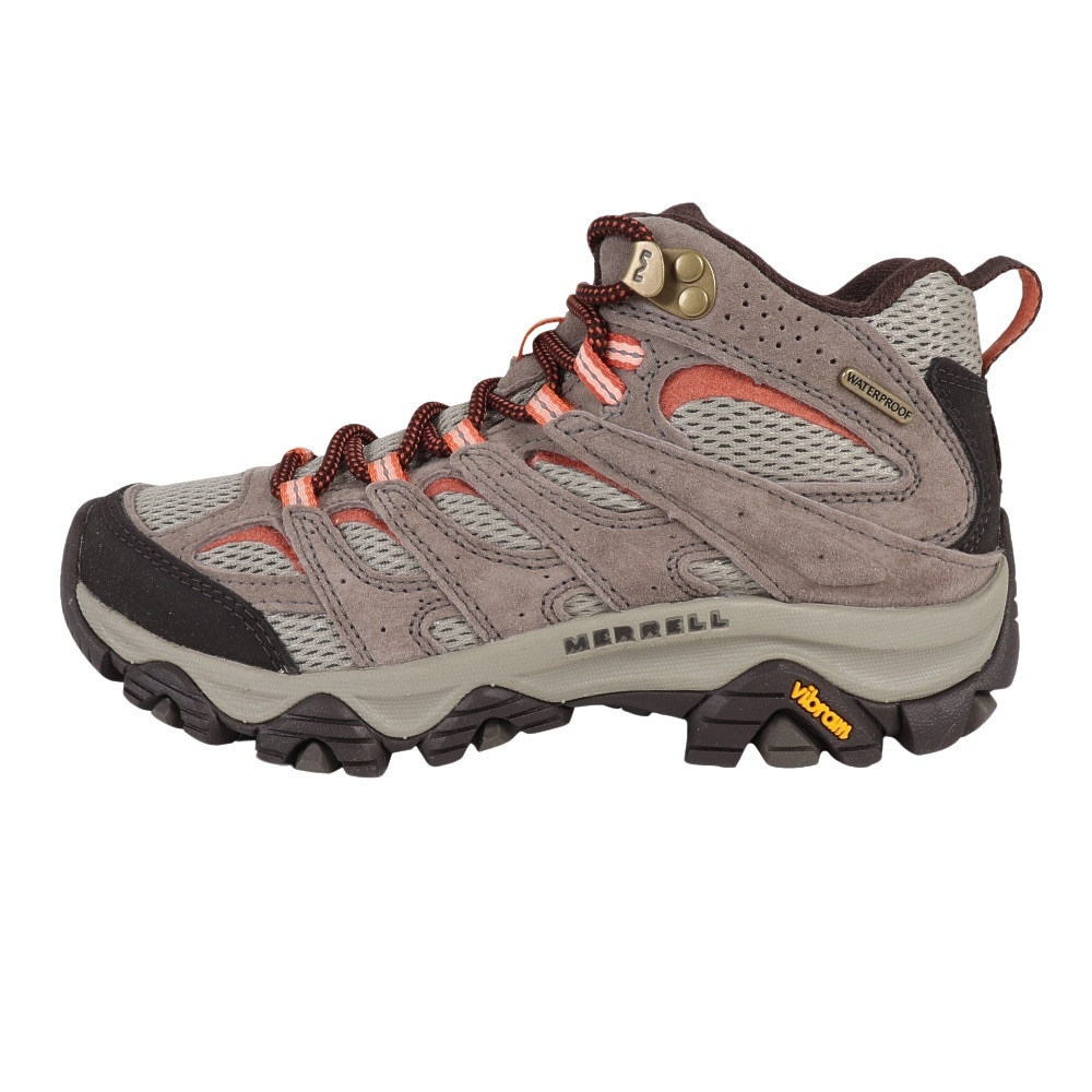 メレル（MERRELL）（レディース）トレッキングシューズ ハイカット 登山靴 MOAB3 MID WP 035848 BUNGEECORD