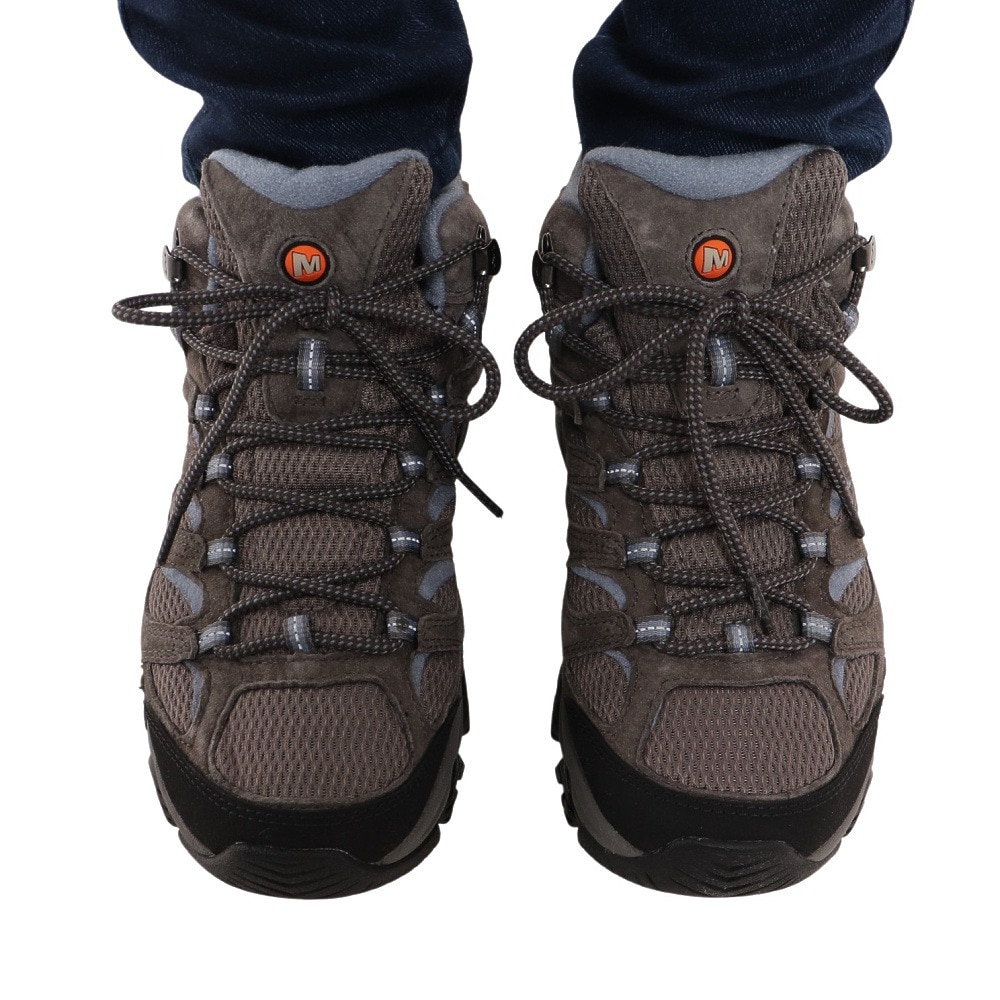 メレル（MERRELL）（レディース）ハイカット シューズ MOAB3 MID WP WIDE 500162WgRANITE モアブ3 登山靴 トレッキング