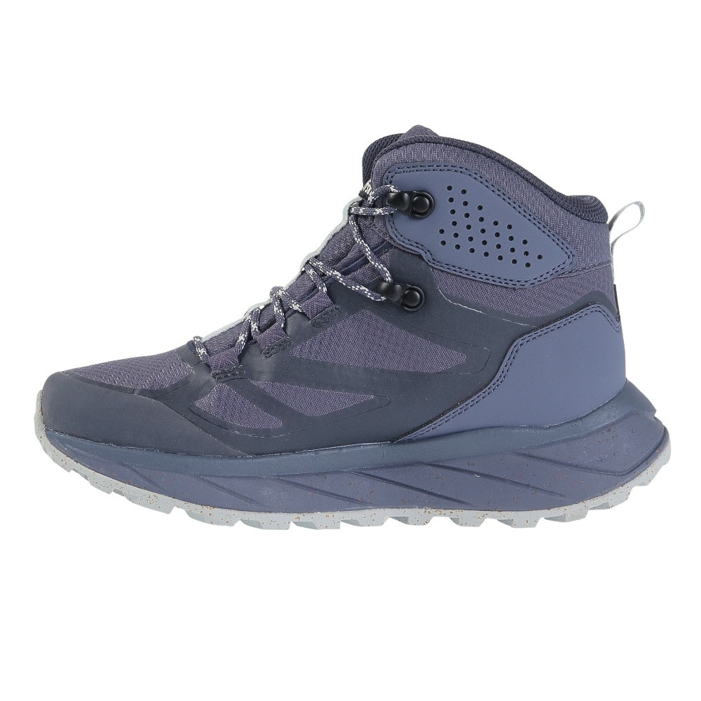 ジャックウルフスキン（JackWolfskin）（レディース）トレッキングシューズ ミドルカット 登山靴 テラベンチャー テキサポール MID W 4049991-6179 ネイビー