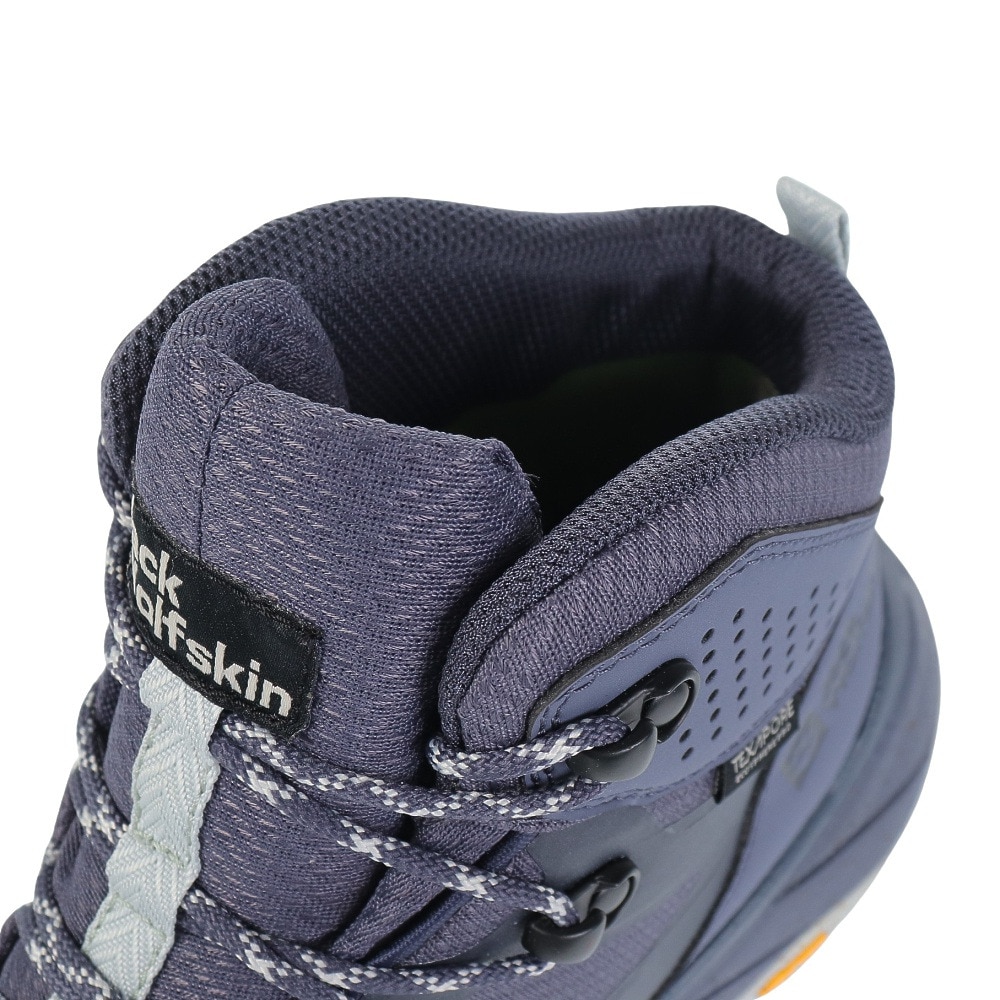 ジャックウルフスキン（JackWolfskin）（レディース）トレッキングシューズ ミドルカット 登山靴 テラベンチャー テキサポール MID W 4049991-6179 ネイビー