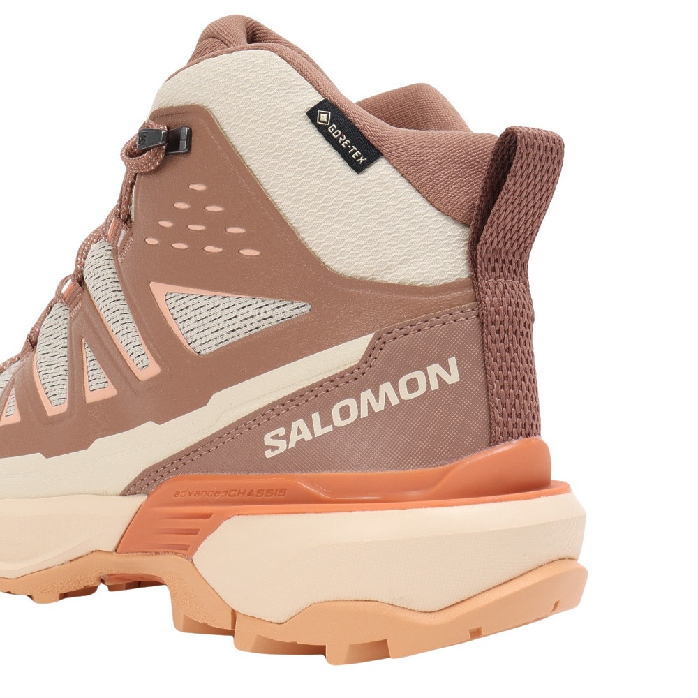 サロモン（SALOMON）（レディース）ゴアテックス トレッキングシューズ ハイカット 登山靴 エックスウルトラ 360 エッジ ミッド GORE-TEX W L47462700