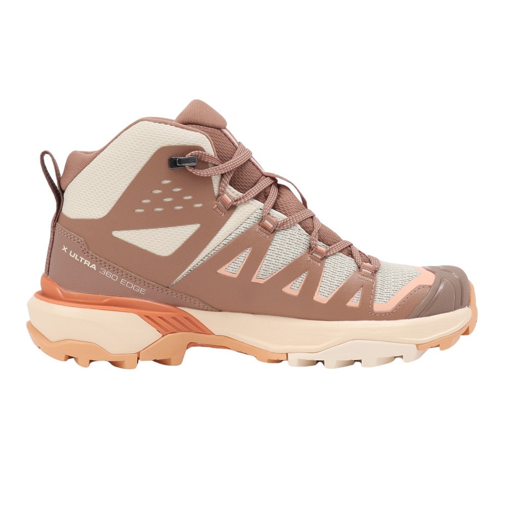 サロモン（SALOMON）（レディース）ゴアテックス トレッキングシューズ ハイカット 登山靴 エックスウルトラ 360 エッジ ミッド GORE-TEX W L47462700